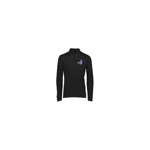 Womens 1/4 Zip - Black